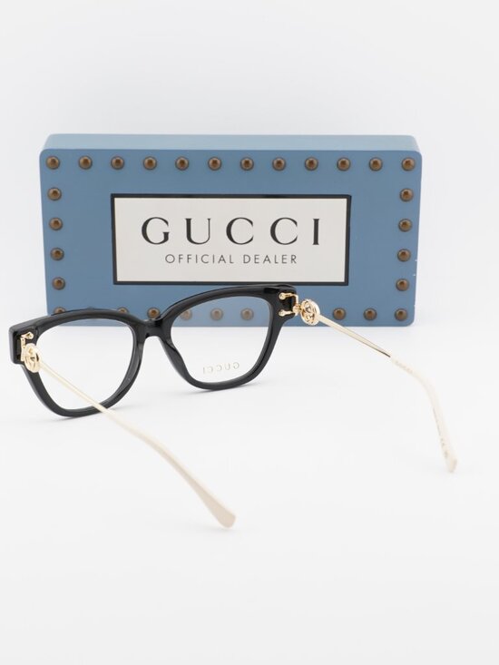 Gucci GG1205O 001 Cat Eye Eyeglasses 52mm - Black main image 8